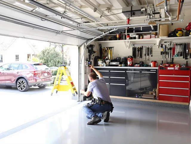 Local garage door repair service by Norwalk Garage Door Repair in Norwalk