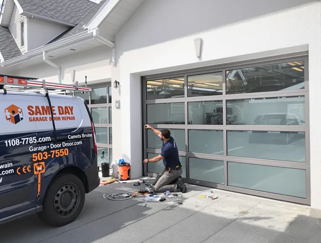 Same-day garage door repair service by Norwalk Garage Door Repair in Norwalk